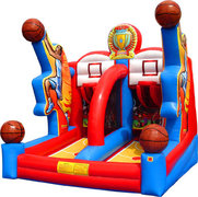 Shooting Stars Duel Inflatable Basketball Game. "absolutely stellar piece of rental equipment, P.T.I Amusements you are magnificent" 