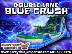 Double lane blue crush