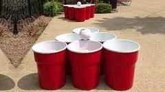 Giant cup pong