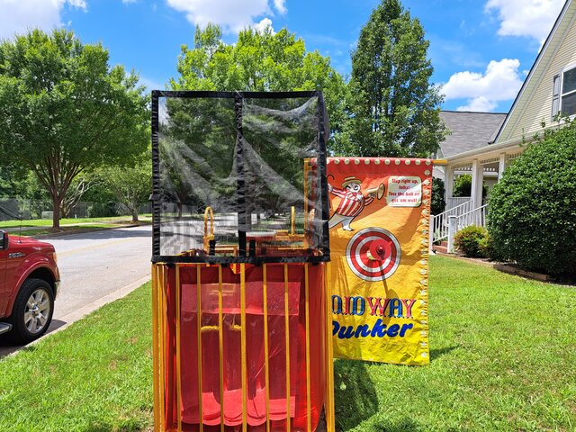 dunk tank rental in Greenville