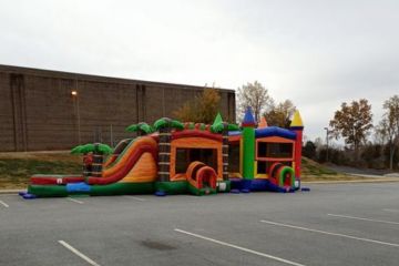 Bounce House at Company Event in Greenville
