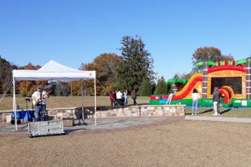 Bounce House at Local Craft Fair in Greenville