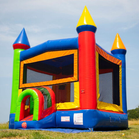 Rainbow Bounce House