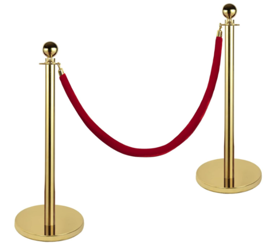 Red Velvet Rope (5 feet)