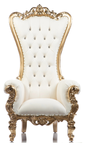 Christmas Holiday Santa Clause Throne Chair