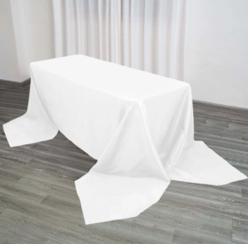 Rectangle Table Floor Length (8 foot) Linen 