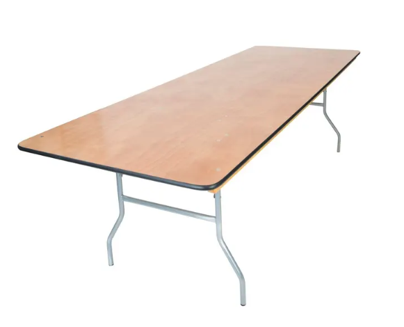 8' Queen Banquet Table