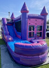 Pink/Purple Marble Jump/Slide Combo (Wet Use)