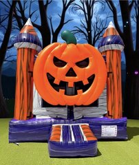 3D Pumpkin 13 x 13 Bounce House