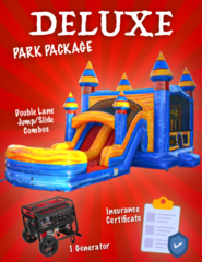 Deluxe Bounce House Park Package