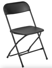 Standard Folding Chair (Black)