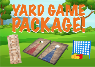 Yard Game Bundle Package