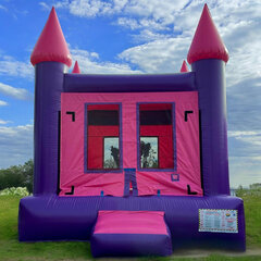 Pink/Purple 13 x 13 Bounce House