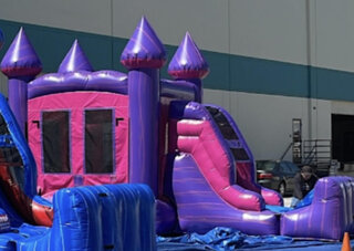 Princess Palace Jump/Slide Combo (Dry Use)