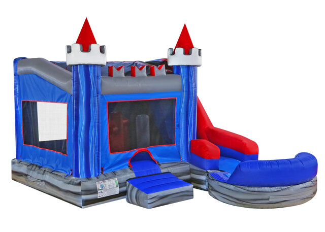 Medieval Inflatable Rides 6-in-1 Medieval Combo | Party Works Rentals