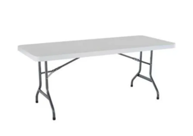 6 ft Banquet Table - White