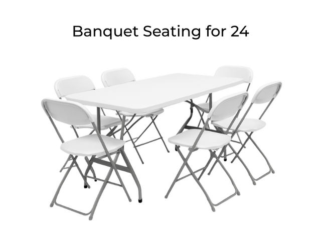 Banquet Seating for 24