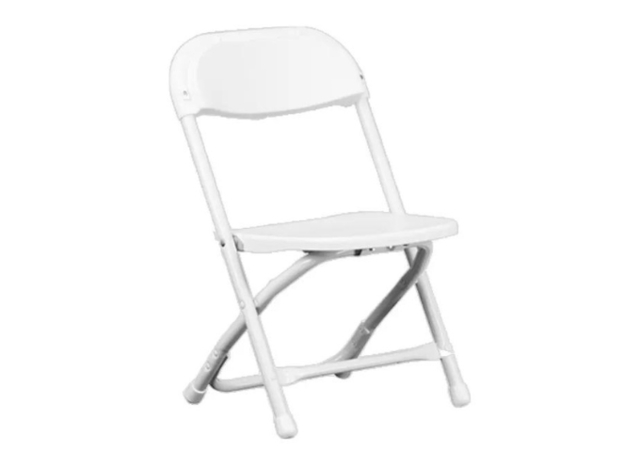 Pickup- Kids White Folding Chair