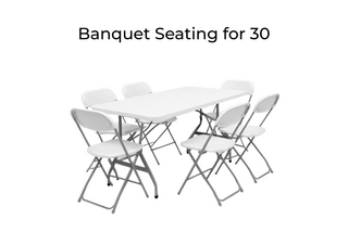 Banquet Seating for 30