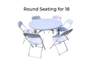 Round Seating for 16