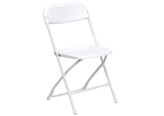 White Folding Chair