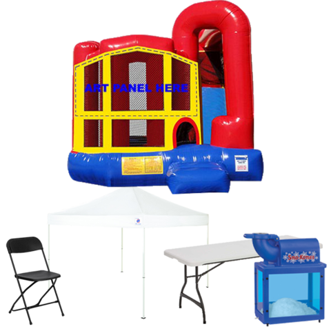 4n1 Combo Bouncer Backyard Ultimate Party Package