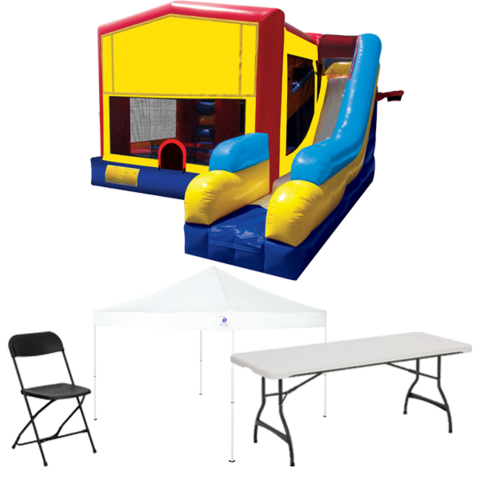 7n1 Combo Bouncer Backyard Party Package
