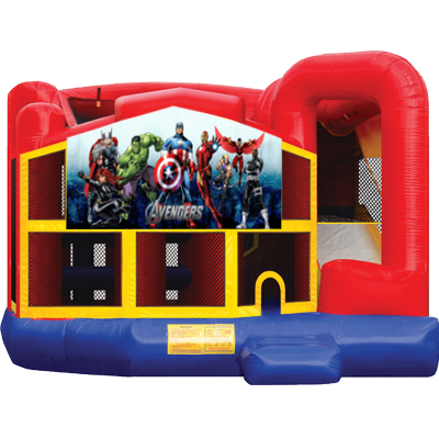 Avengers Modular 5n1 Combo Bounce House
