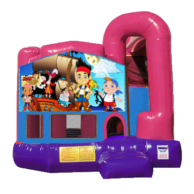 Jake and the Never Land Pirates Dream Backyard 4n1 Combo Bounce House