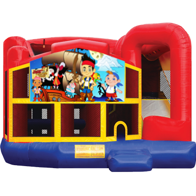 Jake and the Never Land Pirates Modular 5n1 Combo Bounce House