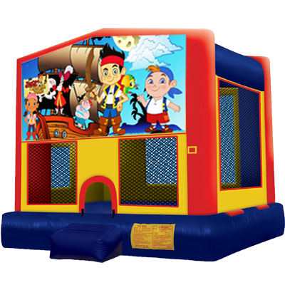 Jake and The Never Land Pirates Modular Bounce House