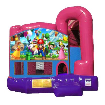 Mario Dream Backyard 4n1 Combo Bounce House