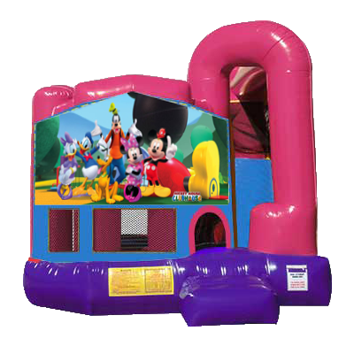 Mickey Mouse Dream Backyard 4n1 Combo Bounce House