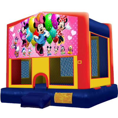 Minnie Mouse Modular Bounce House