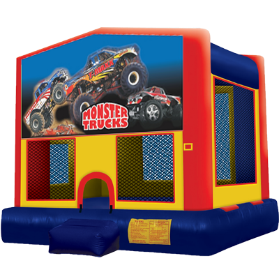 Monster Truck Modular Bounce House