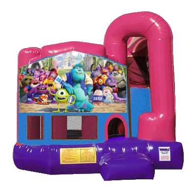 Monsters Inc. Dream Backyard 4n1 Combo Bounce House