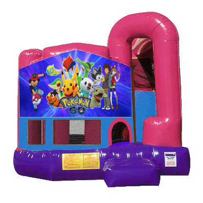 Pokemon Go Dream Backyard 4n1 Combo Bounce House