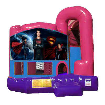 Superman Dream Backyard 4n1 Combo Bounce House