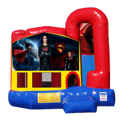 Superman Modular Backyard 4n1 Combo Bounce House