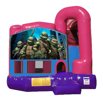 Teenage Mutant Ninja Turtles Dream Backyard 4n1 Combo Bounce House