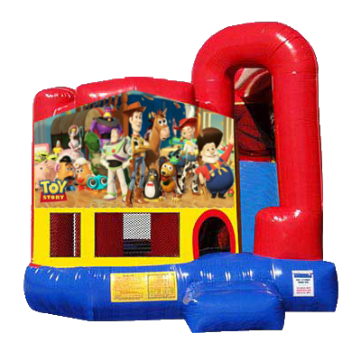 Toy Story Modular Backyard 4n1 Combo Bounce House