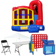 4n1 Combo Bouncer Backyard Premium Party Package