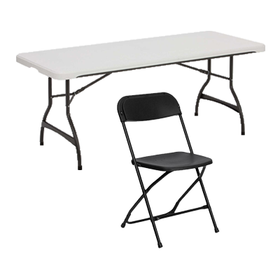 table and chair rentals