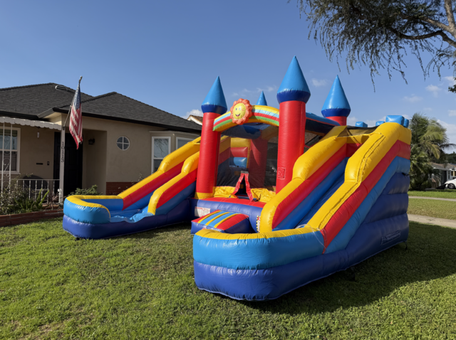 Toddler Double Lane Bouncy House 