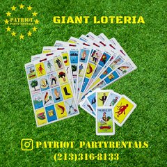 Giant Lotería Cards