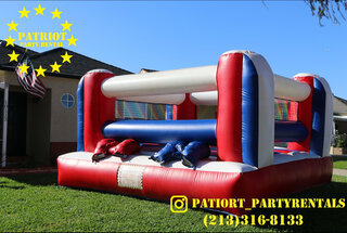 13ft Patriotic Boxing Ring Jumper