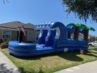 30ft Blue Crush Slip n' Slide 