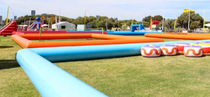 Inflatable Barrier A 10m x 10m