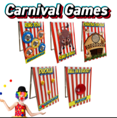 Carnival Throwing 5 Games Package