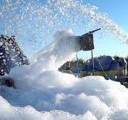 Hanging Foam Machine with Operator